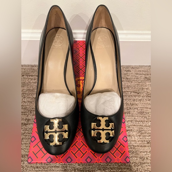 Tory Burch Black Heels - Picture 2 of 5